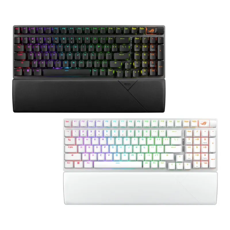 Asus ROG Strix Scope II 96 Wireless X901 Snow White Switch RGB Gaming Mechanical Keyboard