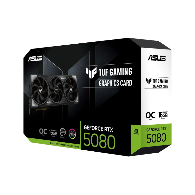 ASUS TUF Gaming GeForce RTX 5080 16GB GDDR7 OC Edition Graphics Card