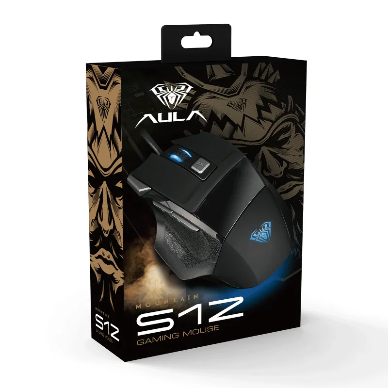 AULA S12 USB Wired Gaming Mouse
