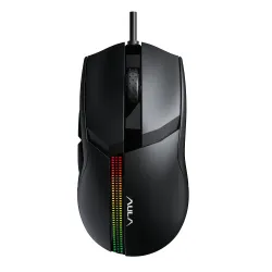 Aula F813 Pro Colorful Light Effects Gaming Mouse