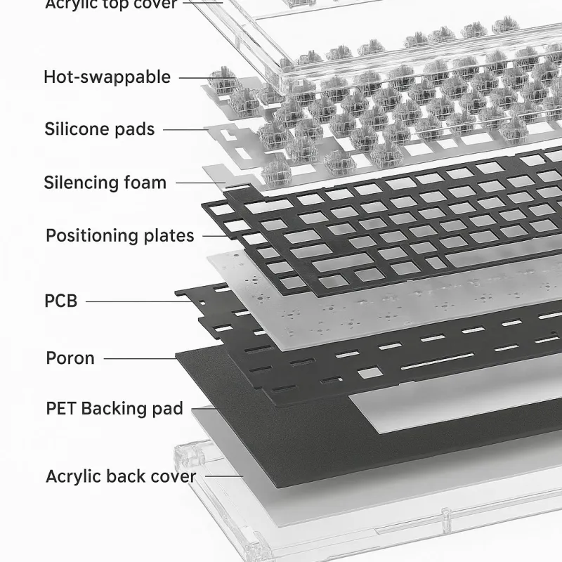 Aula SOLAKAKA K81 RGB Hot-Swappable Mechanical Gaming Keyboard