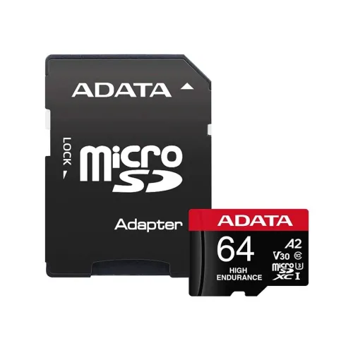 ADATA High-Endurance 64GB UHS-I Class 10 microSDXC Memory Card