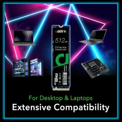Addlink S68 512GB M.2 2280 PCIe NVMe SSD