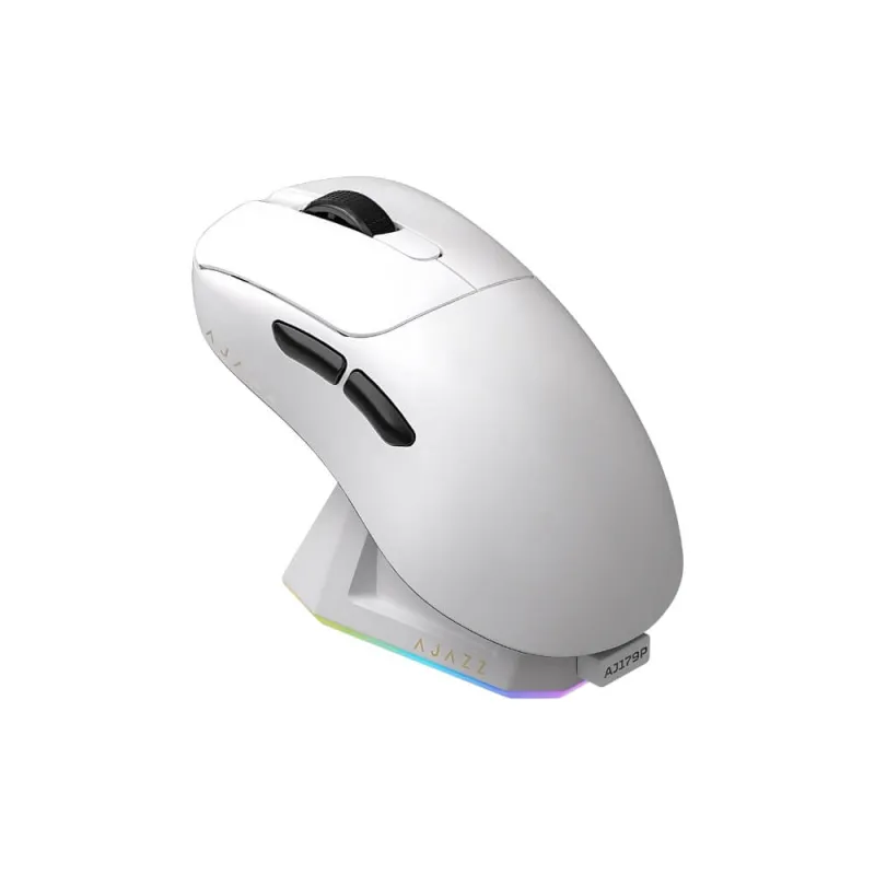 Ajazz AJ179P Dual Mode Gaming Mouse White