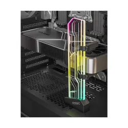 Antec AT-GPUH-ARGB-TG-BK Tempered Glass ARGB GPU Holder