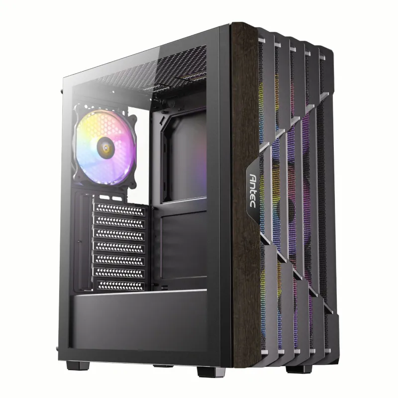 Antec AX63 Wood ARGB ATX Mid Tower Gaming Case