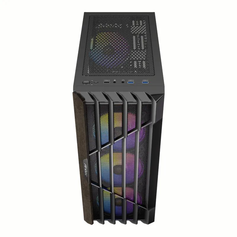 Antec AX63 Wood ARGB ATX Mid Tower Gaming Case