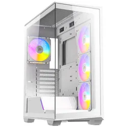 Antec C3 White ARGB Constellation Series ATX Mid Tower Gaming Casing