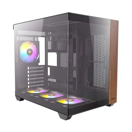 Antec CX800 Wood ARGB Full-View ATX Mid Tower Gaming Casing
