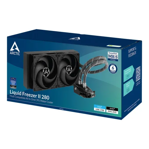 Arctic Liquid Freezer II 280 Multi-Compatible All-in-One CPU Cooler