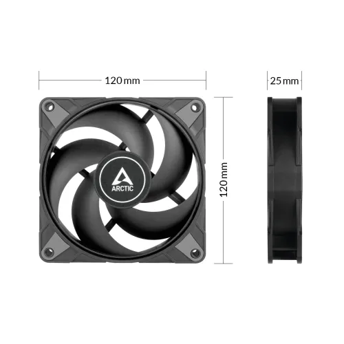 Arctic P12 Max 120mm Casing Fan Black