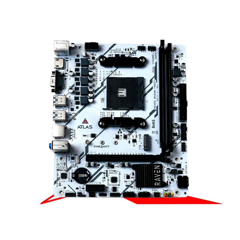 Atlas Raven B450M Micro ATX AM4 Motherboard