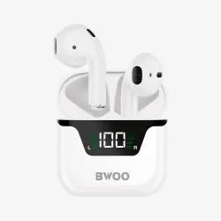 BWOO BO-BW50 Half-in-ear Wireless Earbuds BWOO BO-BW50 Half-in-ear Wireless Earbuds