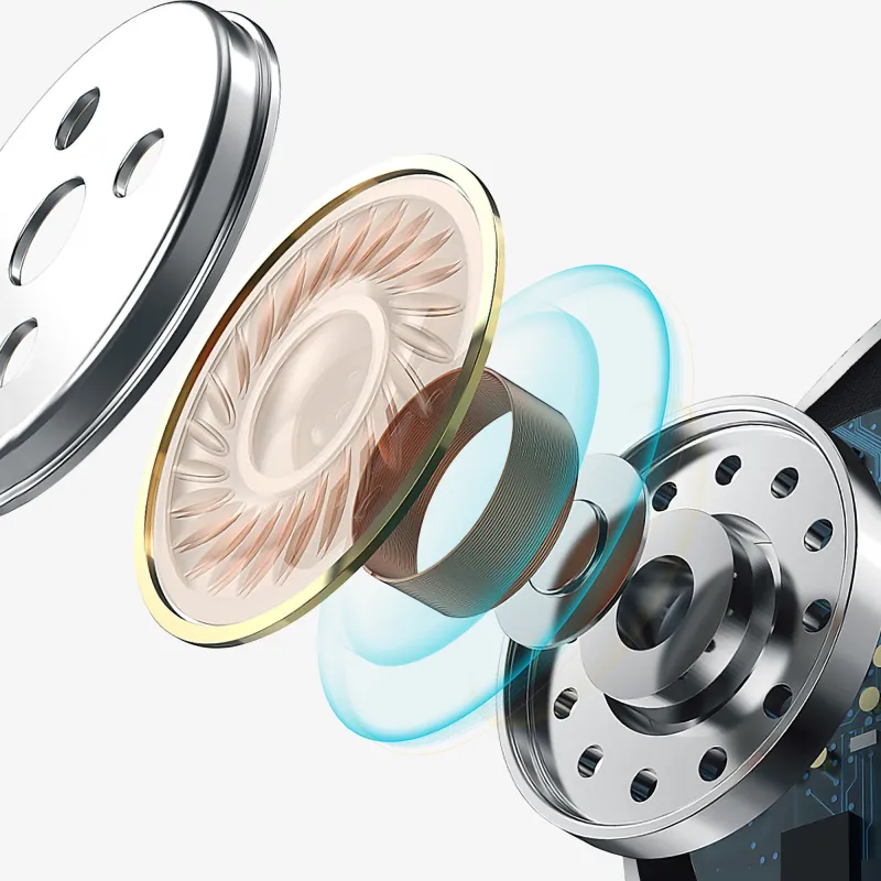 BWOO BO-BW50 Half-in-ear Wireless Earbuds BWOO BO-BW50 Half-in-ear Wireless Earbuds
