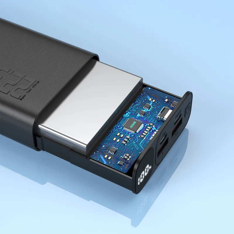 BWOO BO-P44 20000mAh QC3.0 Power Bank with Digital Display BWOO BO-P44 20000mAh QC3.0 Power Bank with Digital Display