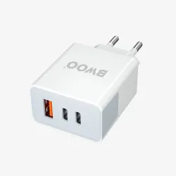 BWOO BO-CDA133 USB-C+USB-A 40W Phone Fast Wall Charger
