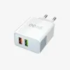 BWOO BO-CDA132 Dual USB-A QC3.0 30W Fast Charging Wall Charger