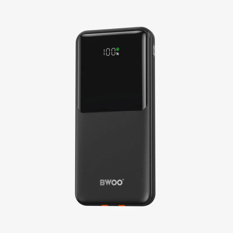 BWOO BO-P60 10000mAh 22.5W Fast Charging Travel Power Bank With Cables BWOO BO-P60 10000mAh 22.5W Fast Charging Travel Power Bank With Cables