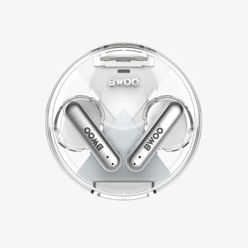 BWOO BO-BW95 Half-in-ear Wireless Earbuds BWOO BO-BW95 Half-in-ear Wireless Earbuds