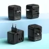 BWOO BO-UC08 PD 20W 3 in 1 GaN Travel Adapter