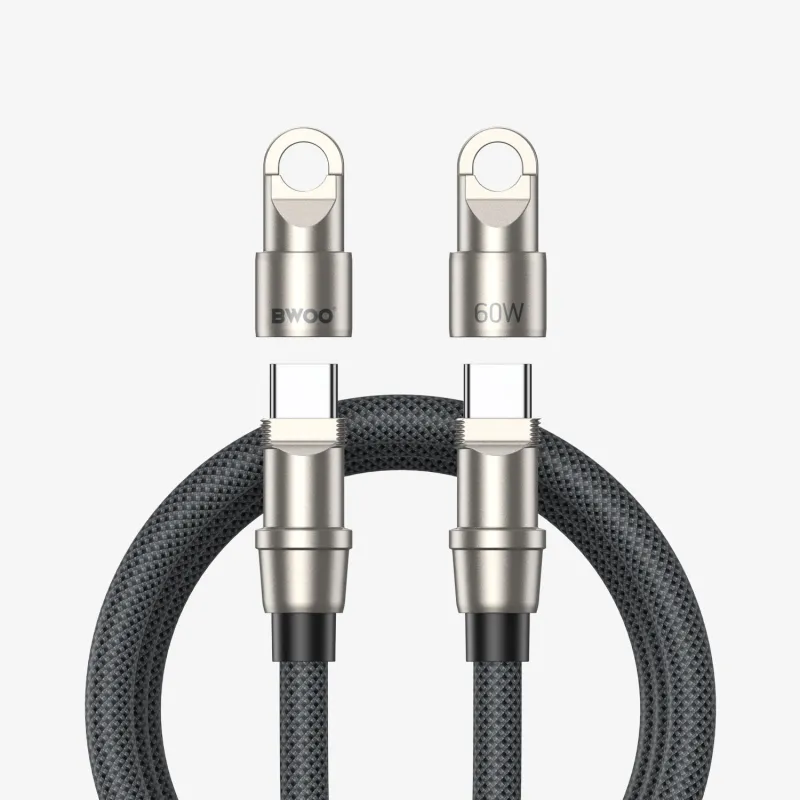 BWOO BO-X310 Phone Lanyard Built-in USB-C to USB-C Charging Cable