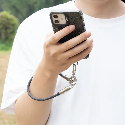 BWOO BO-X309 Phone Lanyard Built-in USB-C to Lightning Charging Cable