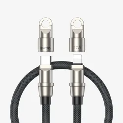 BWOO BO-X309 Phone Lanyard Built-in USB-C to Lightning Charging Cable