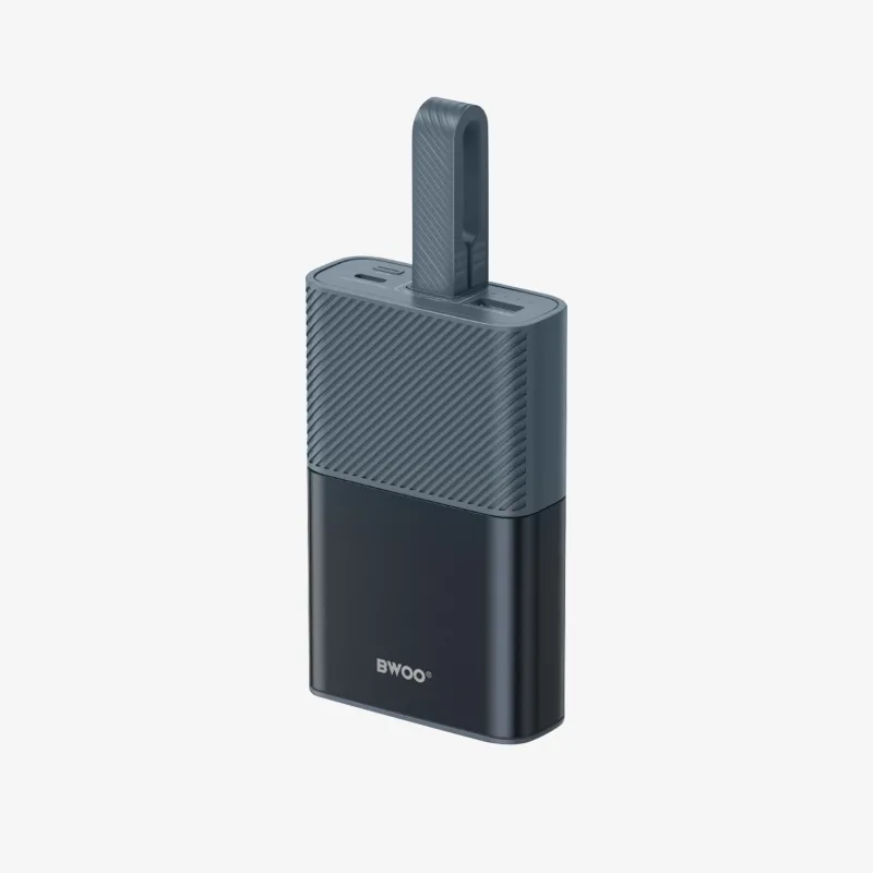 BWOO BO-P68 10000mAh 30W Fast Charging Power Bank with Built-in Cable BWOO BO-P68 10000mAh 30W Fast Charging Power Bank with Built-in Cable
