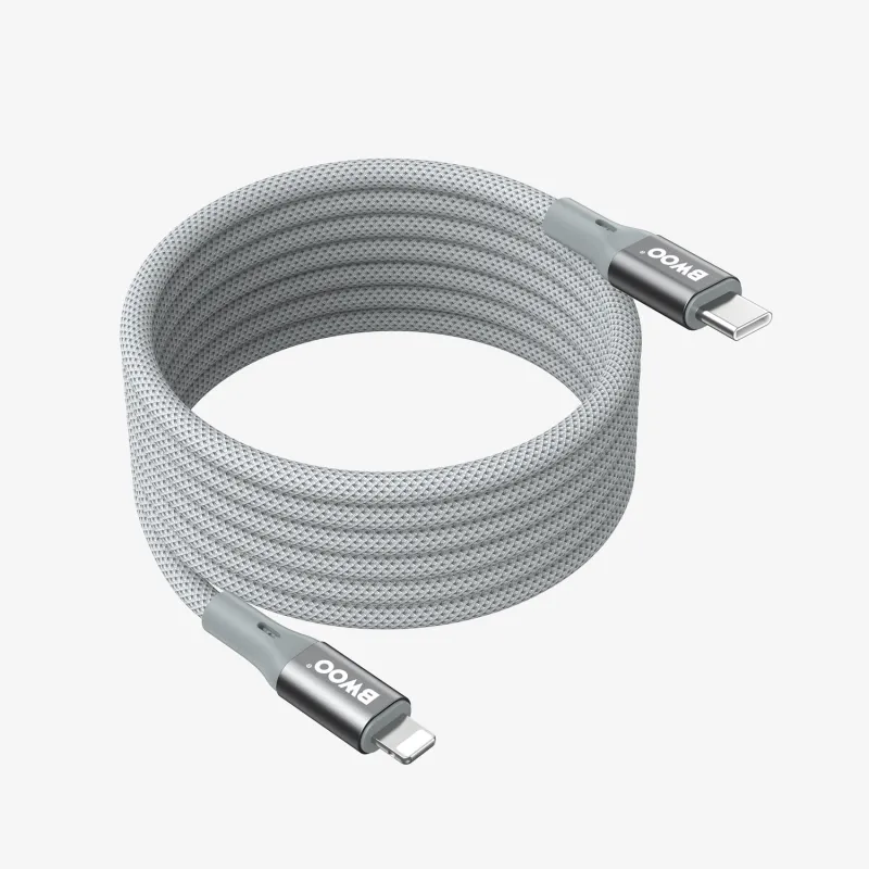 BWOO BO-X311CL Magnetic USB-C to Lightning Charging Cable BWOO BO-X311CL Magnetic USB-C to Lightning Charging Cable