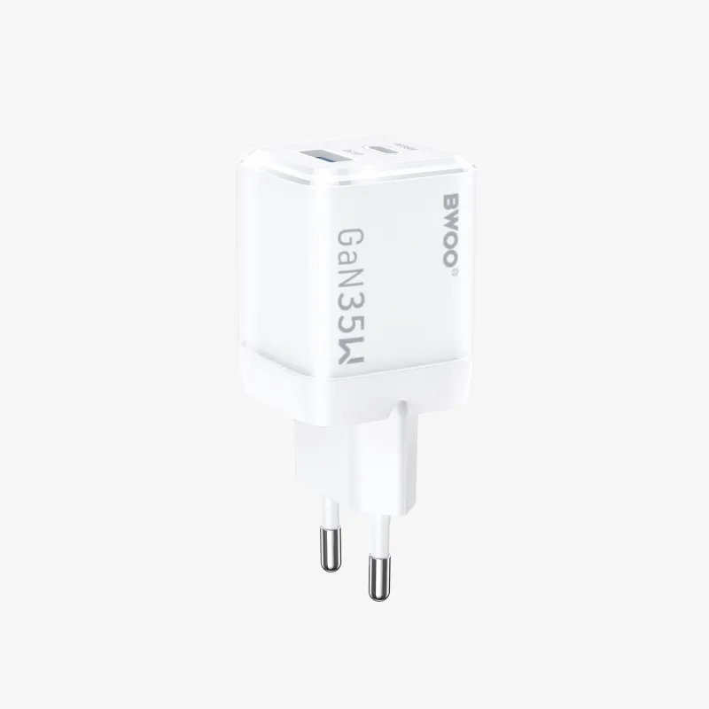 BWOO BO-CDA222 35W USB-C Dual ports GaN Charger