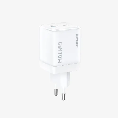 BWOO BO-CDA224 70W USB-C Dual ports GaN Charger