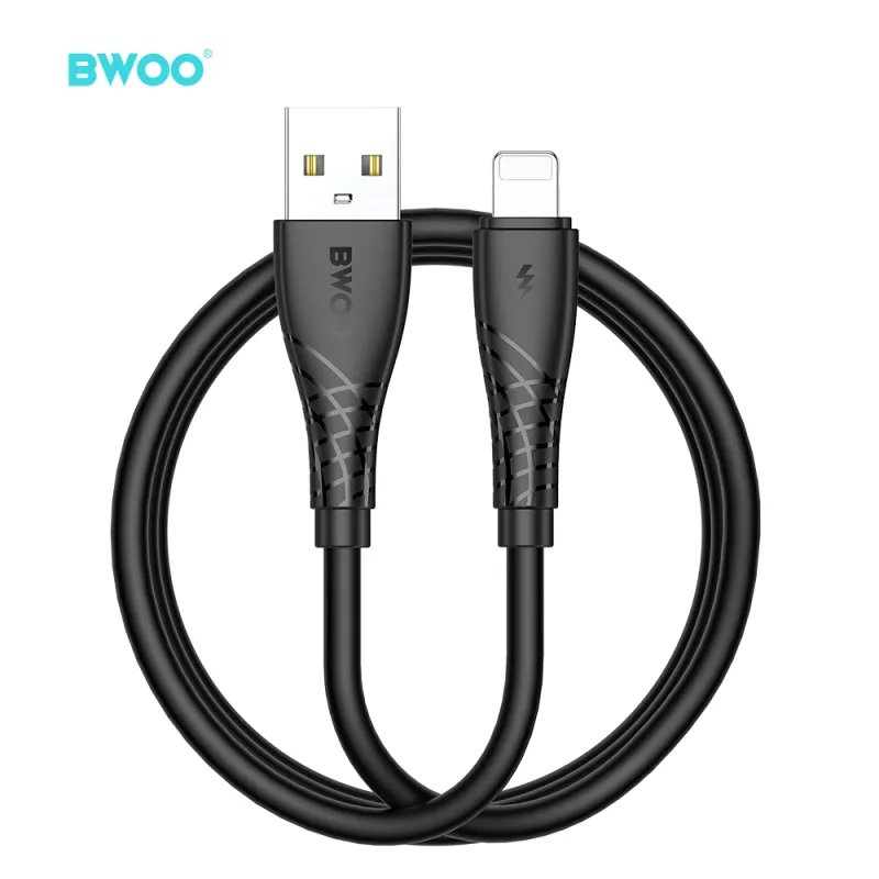 BWOO BO-X318L BWOO USB-A to Lightning Charging Data Cable