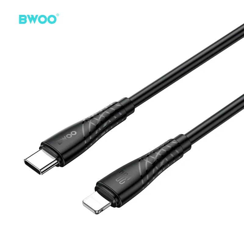 BWOO BO-X318CL BWOO USB-C to Lightning Charging Data Cable