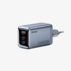 BWOO BO-CDA242 GaNex 65W 3-Port USB-C GaN Charger