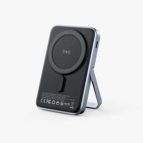 BWOO BO-P83 PD 22.5W Magnetic Power Bank with Foldable Holder