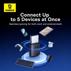 Baseus BA04+ 5.4 Bluetooth Receiver Adapter