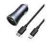 Baseus TZCCJD-B0G 40W Dual USB Port Mini Car Charger