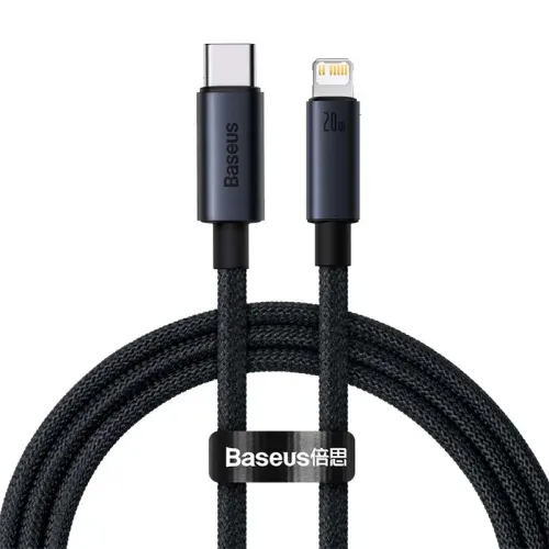 Baseus CAJY010101 20W Type C to IP Fast Charging Data Cable