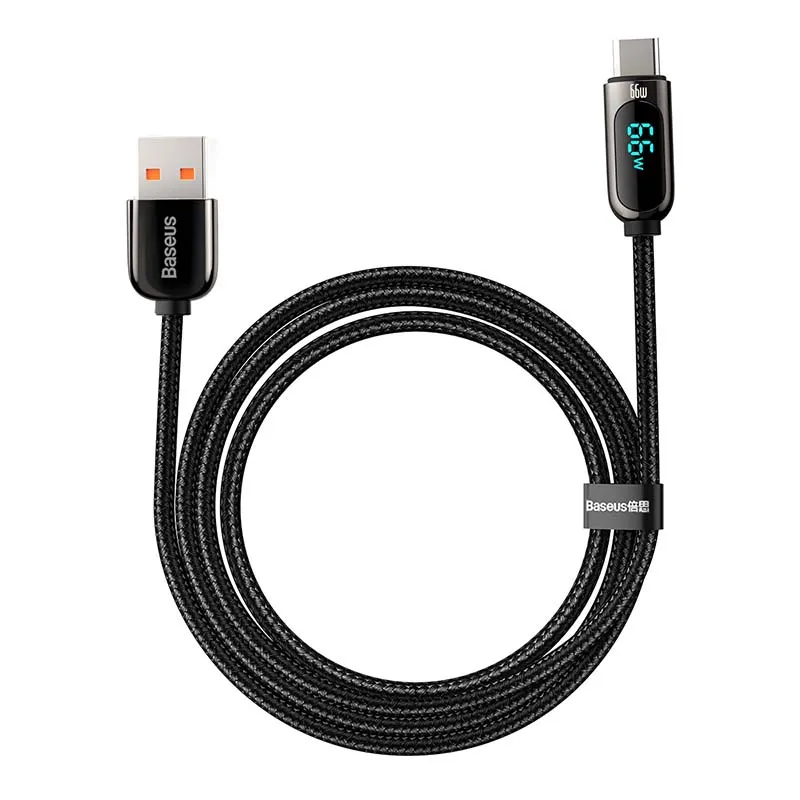 Baseus CASX020101 66W USB Type A to Type C 2m Charging Data Cable