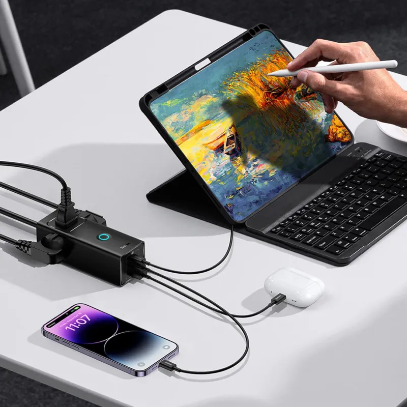 Baseus PowerCombo Lite 6 Ports Power Strip