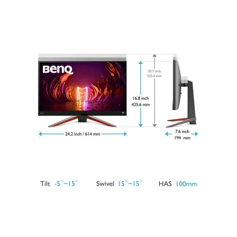 BenQ MOBIUZ EX270M 27" 240Hz FHD IPS Gaming Monitor