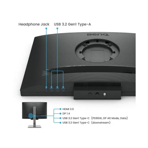 BenQ RD240Q 24.1" 60Hz WQXGA IPS Type-C Programming Monitor