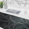 Blisspads BP05 Topography Black Gaming Mouse Pad