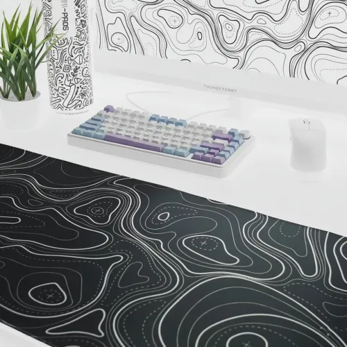 Blisspads BP05 Topography Black Gaming Mouse Pad