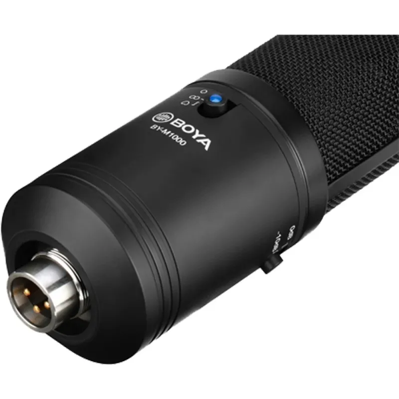 Boya BY-M1000 Multi-Pattern Large Diaphragm Condenser Microphone