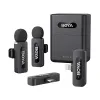 Boya BY-V3 Combo 2.4GHz Dual Channel Wireless Microphone System