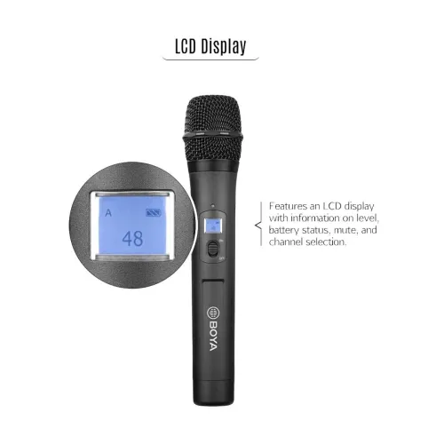 Boya BY-WHM8 Pro UHF Wireless Handheld Microphone
