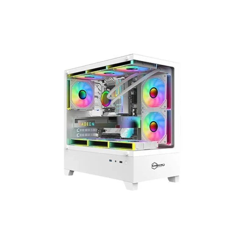 Carbono CG360TB White M-ATX Mid Tower Gaming Casing