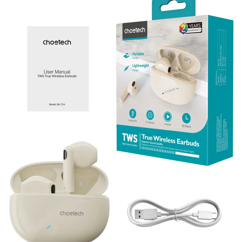 Choetech BH-T24 TWS Wireless Earbuds