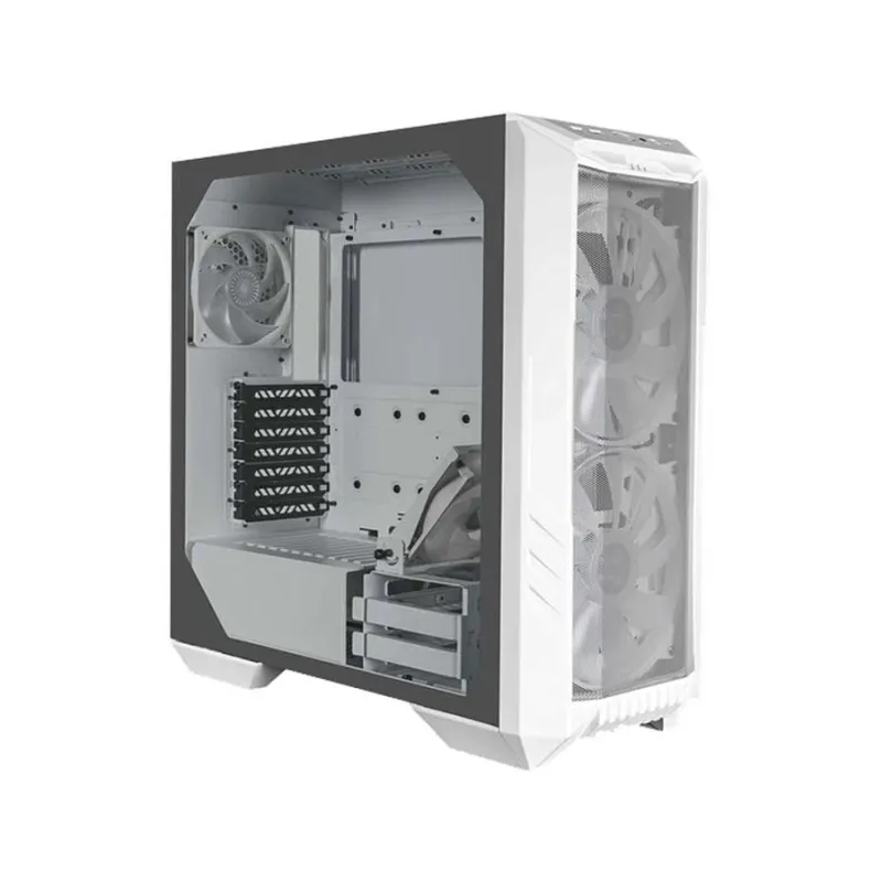 Cooler Master HAF 500 Mid Tower RGB Gaming Case White